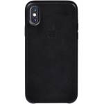 Чехол кожаный Leather Case Apple iPhone Xs Max (Черный)
