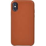 Чехол кожаный Leather Case Apple iPhone Xs Max (Коричневый)