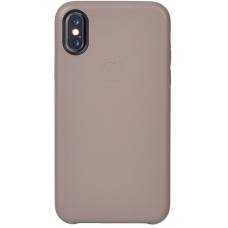 Чехол кожаный Leather Case Apple iPhone Xs Max (Серый) Чехол кожаный Leather Case Apple iPhone Xs Max (Серый)