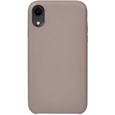 Чохол шкіряний Leather Case Apple iPhone Xr (Сірий) Чохол шкіряний Leather Case Apple iPhone Xr (Сірий)