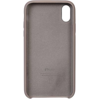 Чохол шкіряний Leather Case Apple iPhone Xr (Сірий) Чохол шкіряний Leather Case Apple iPhone Xr (Сірий)