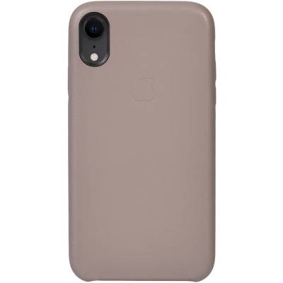 Чохол шкіряний Leather Case Apple iPhone Xr (Сірий)