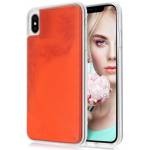 Чехол неоновый Night Light Neon Case iPhone X (Оранжевый)