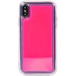 Чехол неоновый Night Light Neon Case iPhone X (Розовый)