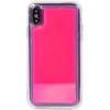 Чехол неоновый Night Light Neon Case iPhone X (Розовый) Чехол неоновый Night Light Neon Case iPhone X (Розовый)