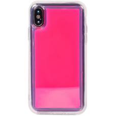 Чохол неоновий Night Light Neon Case iPhone Xs (Рожевий) Чохол неоновий Night Light Neon Case iPhone Xs (Рожевий)