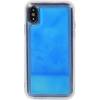 Чехол неоновый Night Light Neon Case iPhone X (Синий) Чехол неоновый Night Light Neon Case iPhone X (Синий)