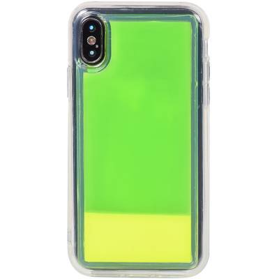 Чехол неоновый Night Light Neon Case iPhone X (Кислотный)