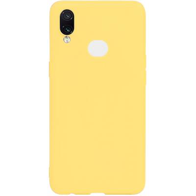 Чехол Matt TPU Case Samsung Galaxy A10s (Желтый)