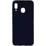 Чехол Matt TPU Case Samsung Galaxy A20 (Черный)