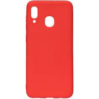 Чехол Matt TPU Case Samsung Galaxy A20 (Красный) Чехол Matt TPU Case Samsung Galaxy A20 (Красный)