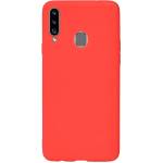 Чехол Matt TPU Case Samsung Galaxy A20s (Красный)
