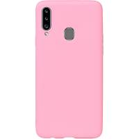 Чехол Matt TPU Case Samsung Galaxy A20s (Розовый) Чехол Matt TPU Case Samsung Galaxy A20s (Розовый)