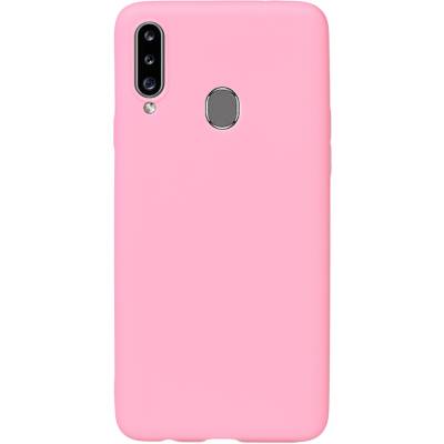 Чехол Matt TPU Case Samsung Galaxy A20s (Розовый)