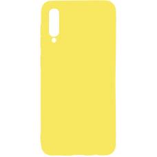Чехол Matt TPU Case Samsung Galaxy A30s (Желтый)