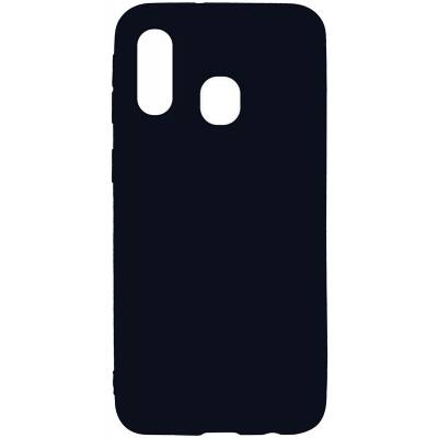 Чехол Matt TPU Case Samsung Galaxy A40 (Черный)
