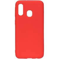 Чехол Matt TPU Case Samsung Galaxy A40 (Красный) Чехол Matt TPU Case Samsung Galaxy A40 (Красный)