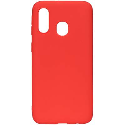 Чехол Matt TPU Case Samsung Galaxy A40 (Красный)