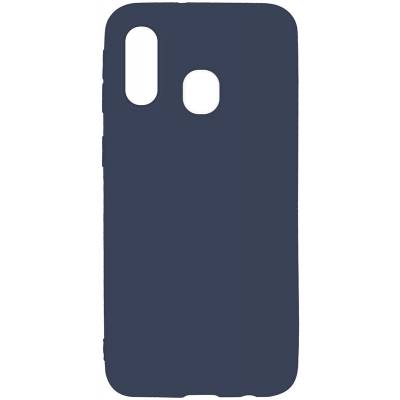 Чехол Matt TPU Case Samsung Galaxy A40 (Синий)