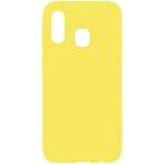 Чехол Matt TPU Case Samsung Galaxy A40 (Желтый)