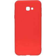 Чехол Matt TPU Case Samsung Galaxy J4 Plus 2018 (Красный)