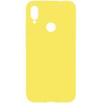 Чехол Matt TPU Case Xiaomi Redmi Note 7 Pro (Желтый)