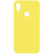 Чехол Matt TPU Case Xiaomi Redmi Note 7 Pro (Желтый) Чехол Matt TPU Case Xiaomi Redmi Note 7 Pro (Желтый)