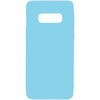 Чехол Matt TPU Case Samsung Galaxy S10e (Голубой) Чехол Matt TPU Case Samsung Galaxy S10e (Голубой)