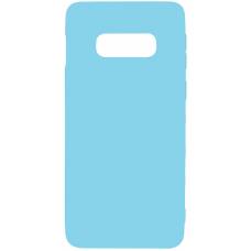 Чехол Matt TPU Case Samsung Galaxy S10e (Голубой)
