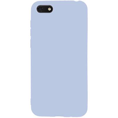 Чехол Matt TPU Case Huawei Y5 2018 (Нежно голубой)