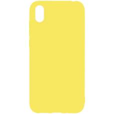 Чехол Matt TPU Case Huawei Y5 2019 (Желтый)