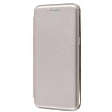 Чехол книжка кожанный Huawei Honor 8X (Серый)