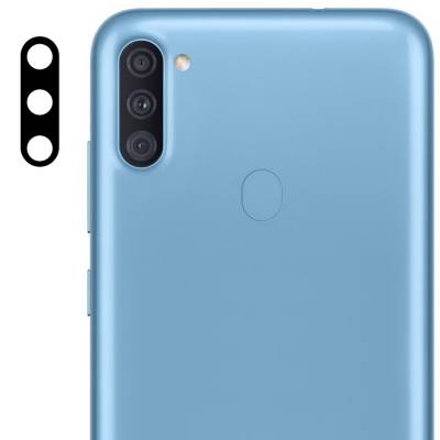 Гибкое защитное стекло на камеру Samsung Galaxy A11 (0.18mm)