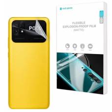 Гидрогелевая пленка Premium Hydrogel для Xiaomi Poco C40 на заднюю крышку (Матовая)