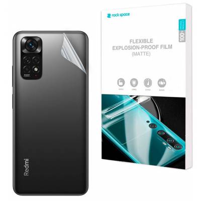 Гидрогелевая пленка Premium Hydrogel для Xiaomi Redmi Note 11S на заднюю крышку (Матовая)