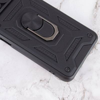 Чохол удароміцний Serge Ring Camshield з магнітним утримувачем Samsung Galaxy A03 (Чорний) Чохол удароміцний Serge Ring Camshield з магнітним утримувачем Samsung Galaxy A03 (Чорний)