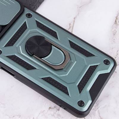 Чохол удароміцний Serge Ring Camshield з магнітним утримувачем Samsung Galaxy A03 (Зелений) Чохол удароміцний Serge Ring Camshield з магнітним утримувачем Samsung Galaxy A03 (Зелений)