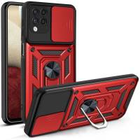 Чехол ударопрочный Serge Ring Camshield Samsung Galaxy M53 (Красный) Чехол ударопрочный Serge Ring Camshield Samsung Galaxy M53 (Красный)