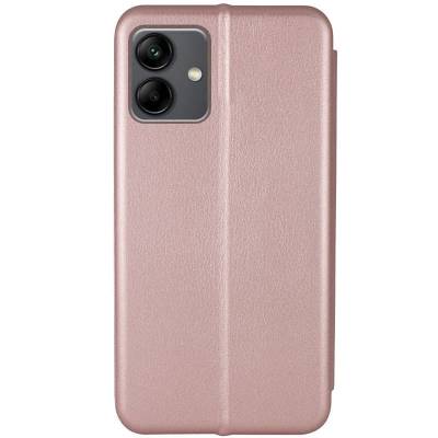 Чехол книжка кожаный Samsung Galaxy A04 (Розовое Золото) Чехол книжка кожаный Samsung Galaxy A04 (Розовое Золото)
