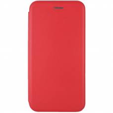 Чехол книжка кожаный Xiaomi Poco C40 (Красный)