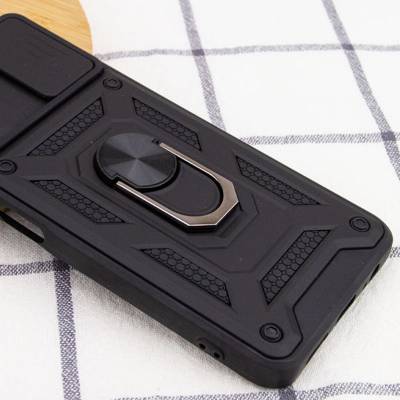 Чехол ударопрочный Serge Ring Camshield Samsung Galaxy A04s (Черный) Чехол ударопрочный Serge Ring Camshield Samsung Galaxy A04s (Черный)