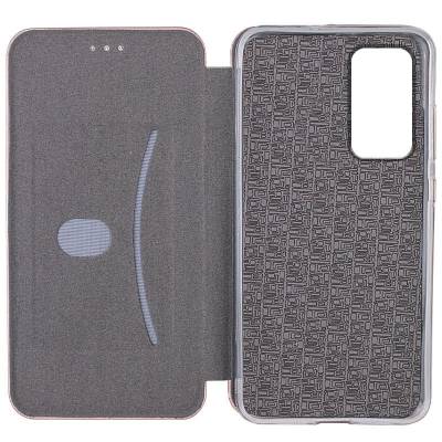 Чехол книжка кожаный Samsung Galaxy A34 (Розовое золото) Чехол книжка кожаный Samsung Galaxy A34 (Розовое золото)