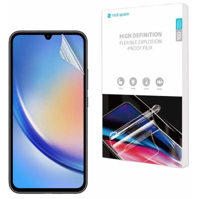Гидрогелевая пленка Premium Hydrogel для Samsung Galaxy A34 на экран (Глянцевая)