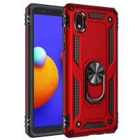 Чехол ударопрочный Serge Ring Samsung Galaxy M01 Core (Красный) Чехол ударопрочный Serge Ring Samsung Galaxy M01 Core (Красный)