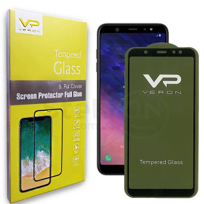 Cтекло Samsung A6 + 2018 - Veron Premium Full Glue
