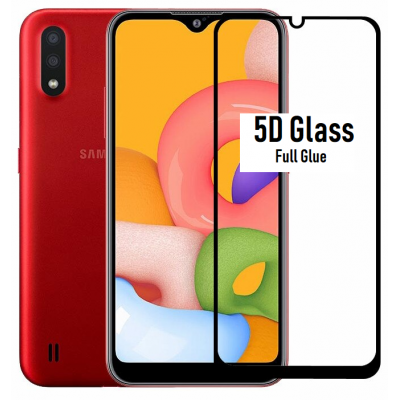 5D скло Samsung Galaxy A01 - Full Glue
