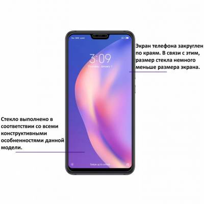 Захисне скло Xiaomi Mi 8 Захисне скло Xiaomi Mi 8