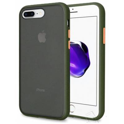 Чехол Color Shield Apple iPhone 8 Plus (Сине-зеленый)