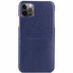 Чехол кожаный G-Case Apple iPhone 12 Pro Max (Синий)