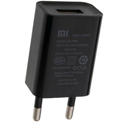 СЗУ USB XIAOMI CH-P002 + USB MICRO 1000 mA СЗУ USB XIAOMI CH-P002 + USB MICRO 1000 mA